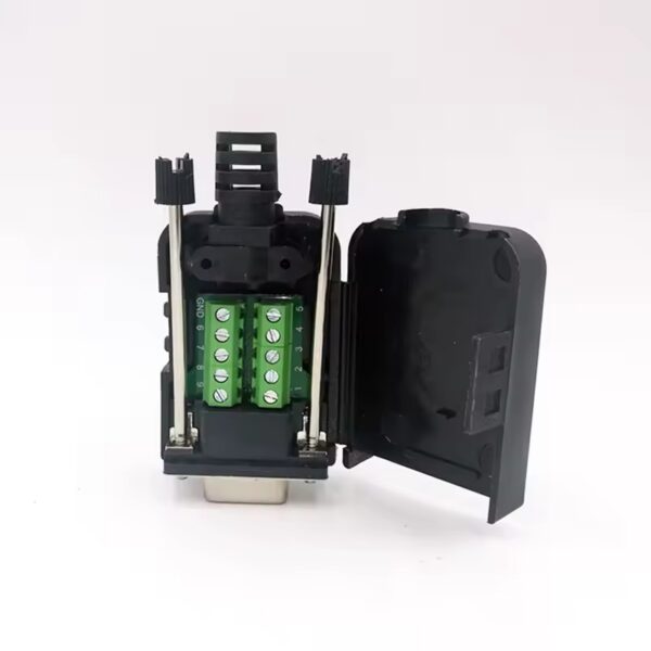 Conector DB9 RS232 – Macho/Hembra Terminal Tornillo | 9 Pines Sin Soldadura